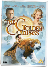 scanned cover of a golden compass DVD