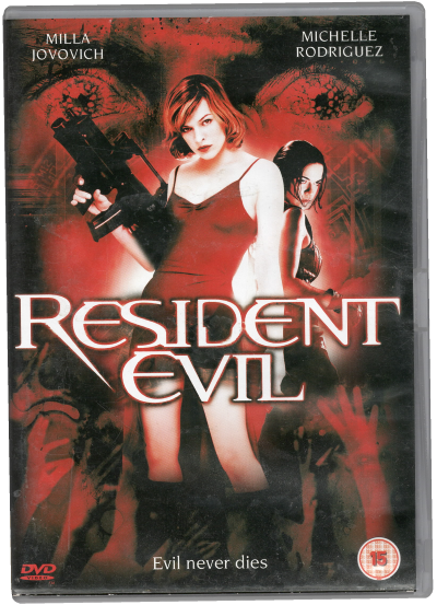 resident evil dvd