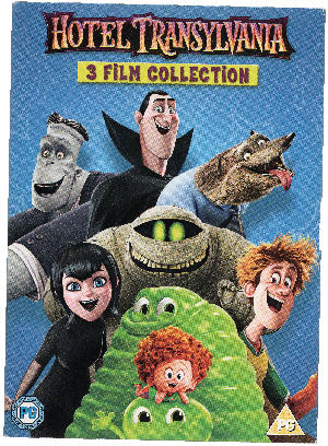 hotel transylvania trilogy dvd cover