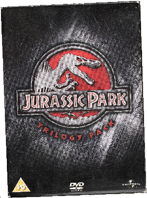 jurassic park original trilogy dvd cover