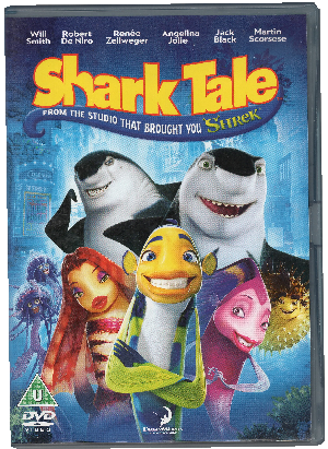 shark tale dvd cover