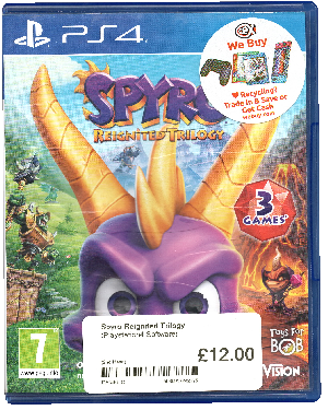 spyro reignited ps4 game cover