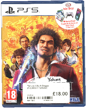 yakuza 7 ps5 game cover